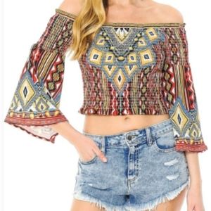 Flying Tomato Maya Crop Top.‎
